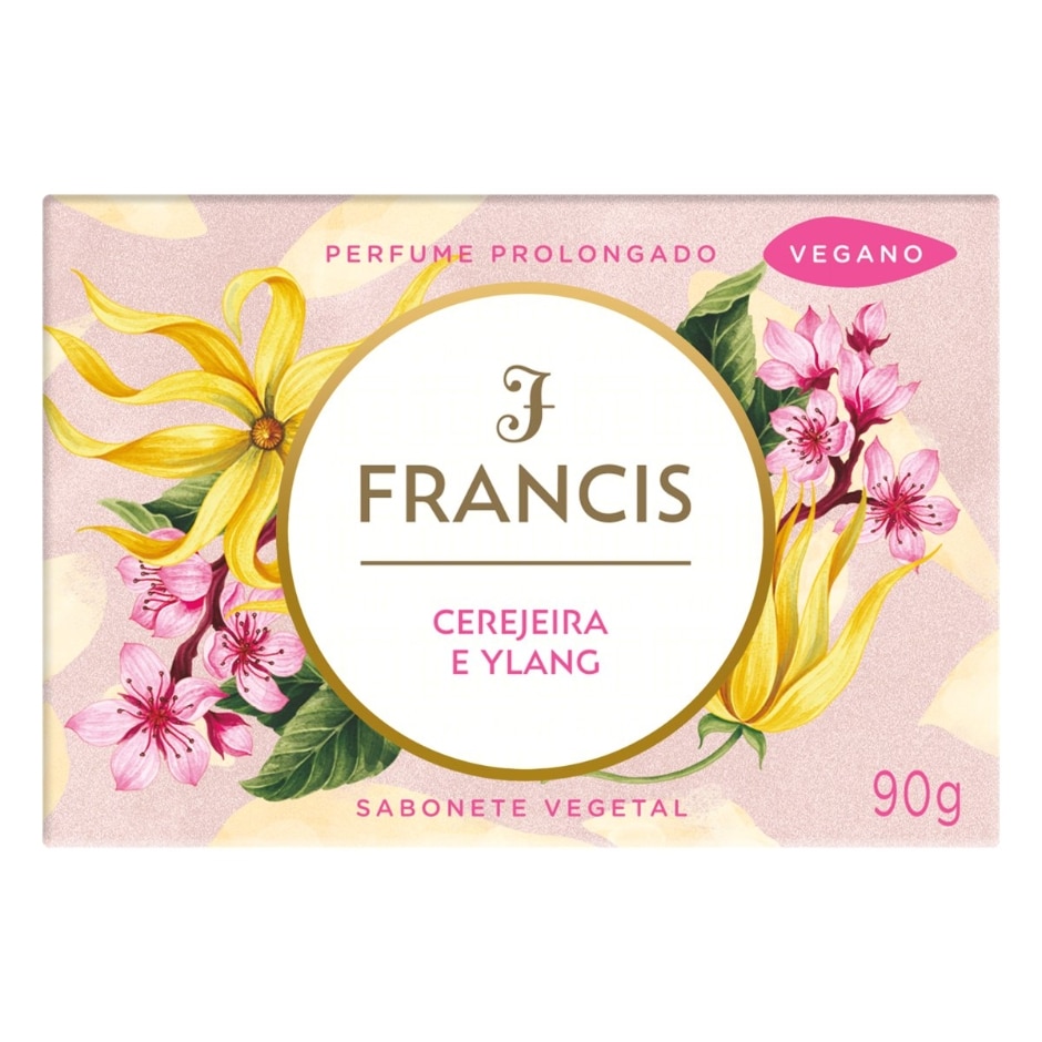 SABONETE FRANCIS CLASSICO 90G ROSA