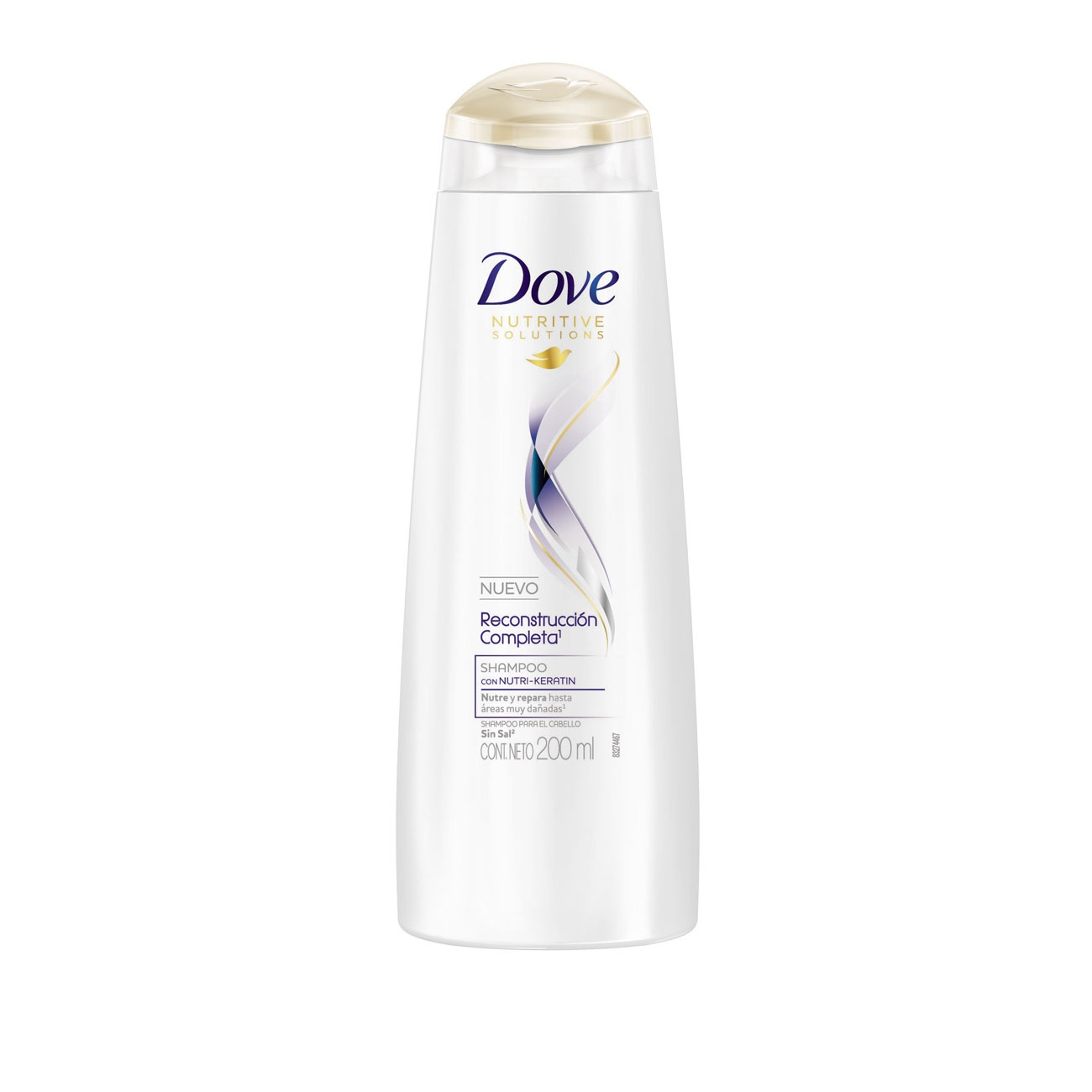 SHAMPOO DOVE 200ML RECONSTRUÇÃO COMPLETA