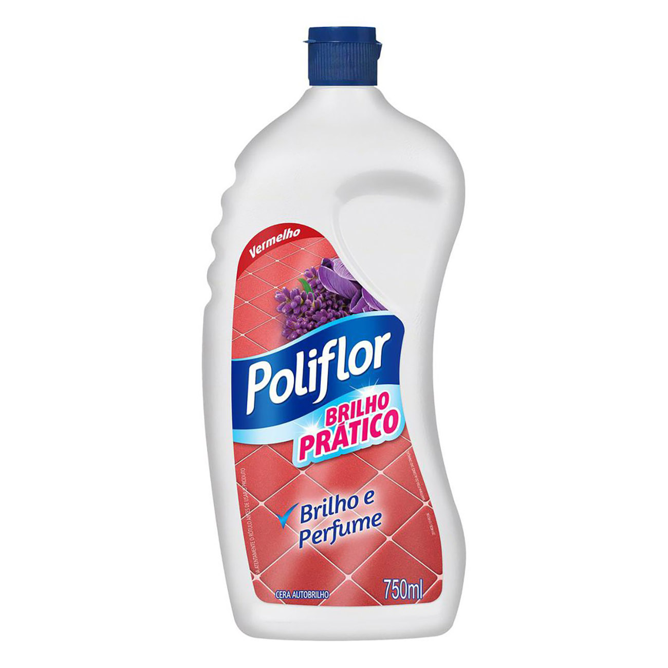 CERA POLIFLOR 750 ML B. PRATICO VERMELHA