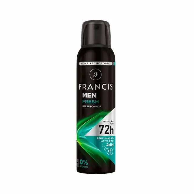 DESODORANTE AEROSOL FRANCIS 150ML MEN FRESH - VERDE