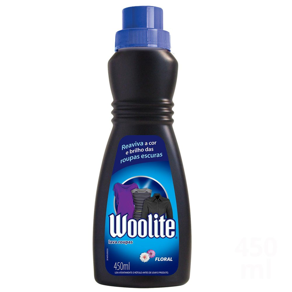 LAVA ROUPAS WOOLITE 450 ML PRETAS