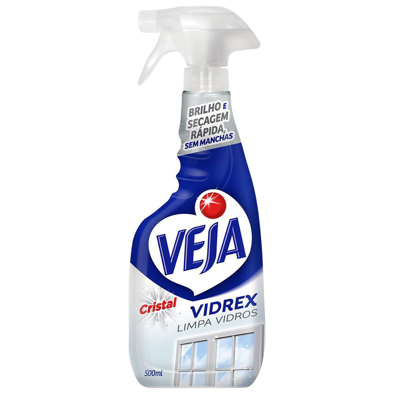LIMPADOR VIDRO VIDREX CRIST PULV.500 ML