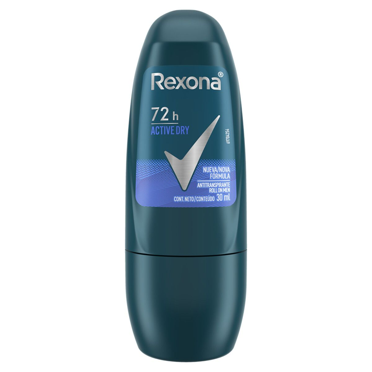 DESODORANTE ROLLON REXONA COMPACT 30G MASCULINO ACTIVE