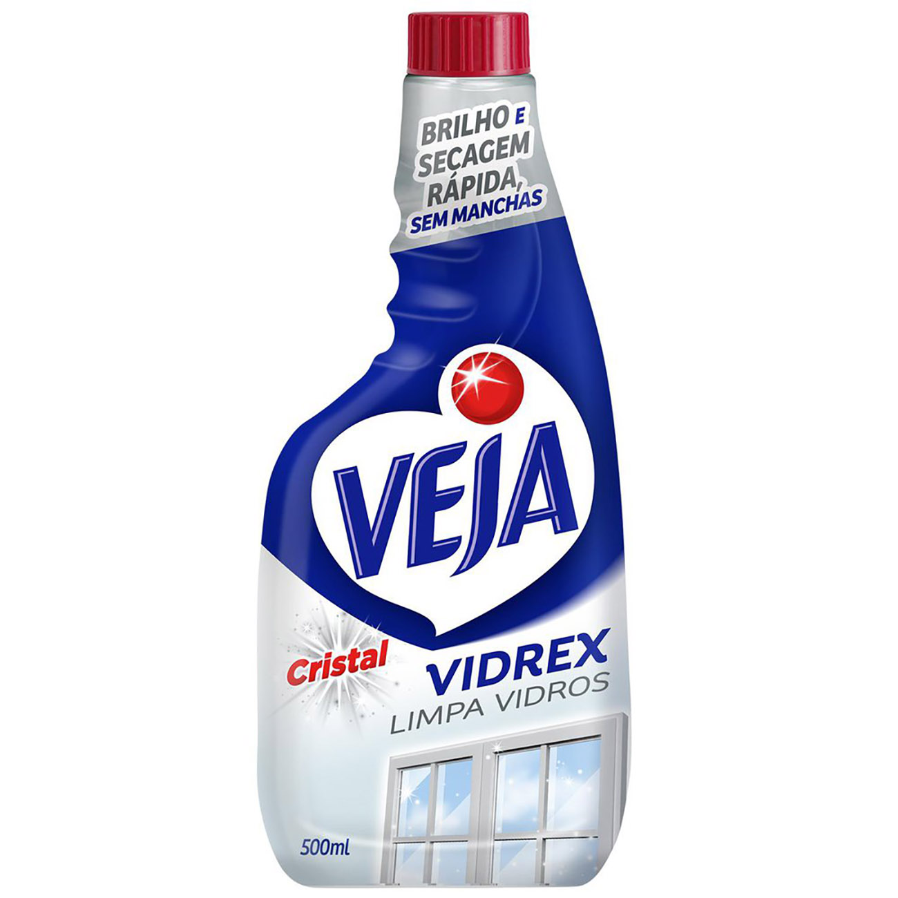 LIMPADOR VIDRO VIDREX CRIST REC.500 ML