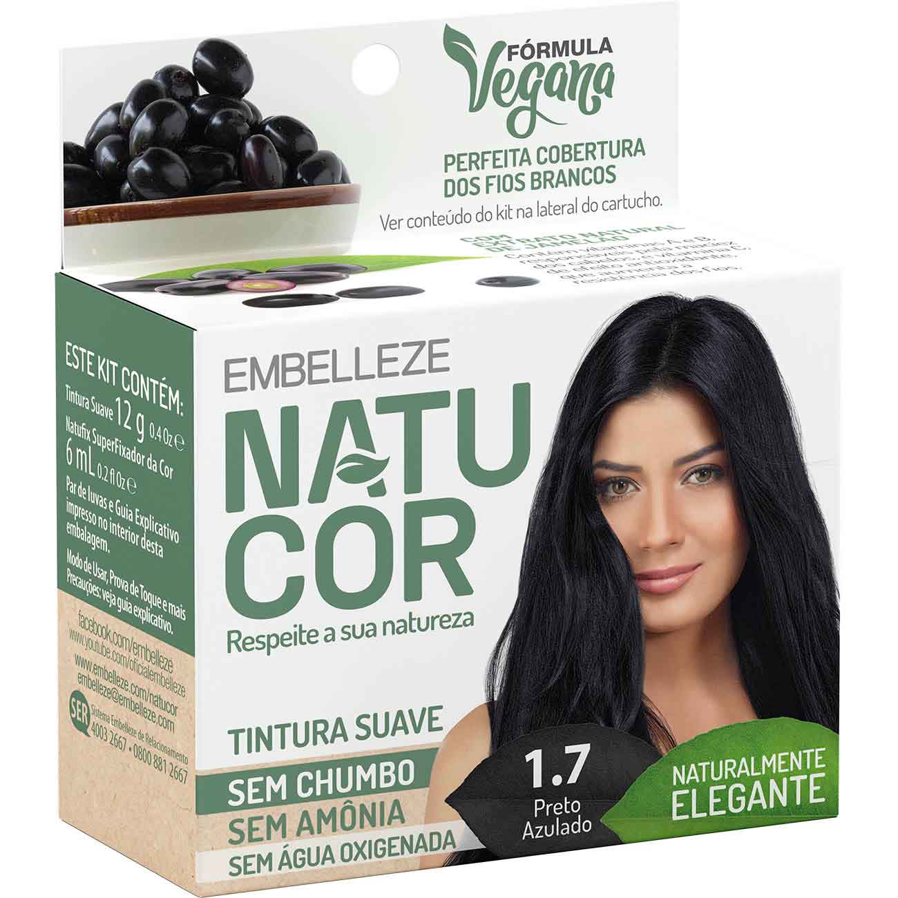COLORACAO NATUCOR. 1.7 JAMELAO