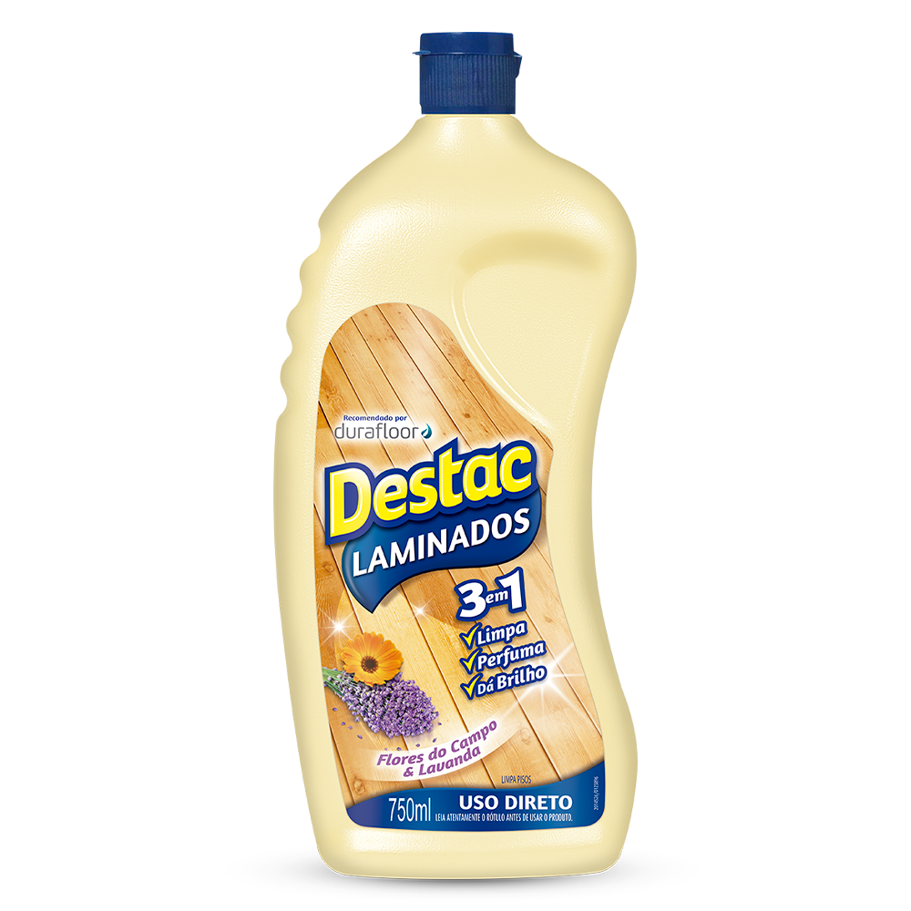 LIMPADOR DESTAC U.DIRETO 750 ML P.LAMIN. LAV E ALFAZ.