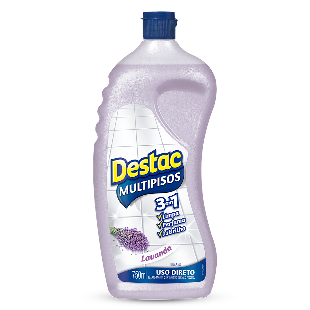 LIMPADOR DESTAC U.DIRETO 750 ML LAVAN E ALFAZ MULTIPISOS