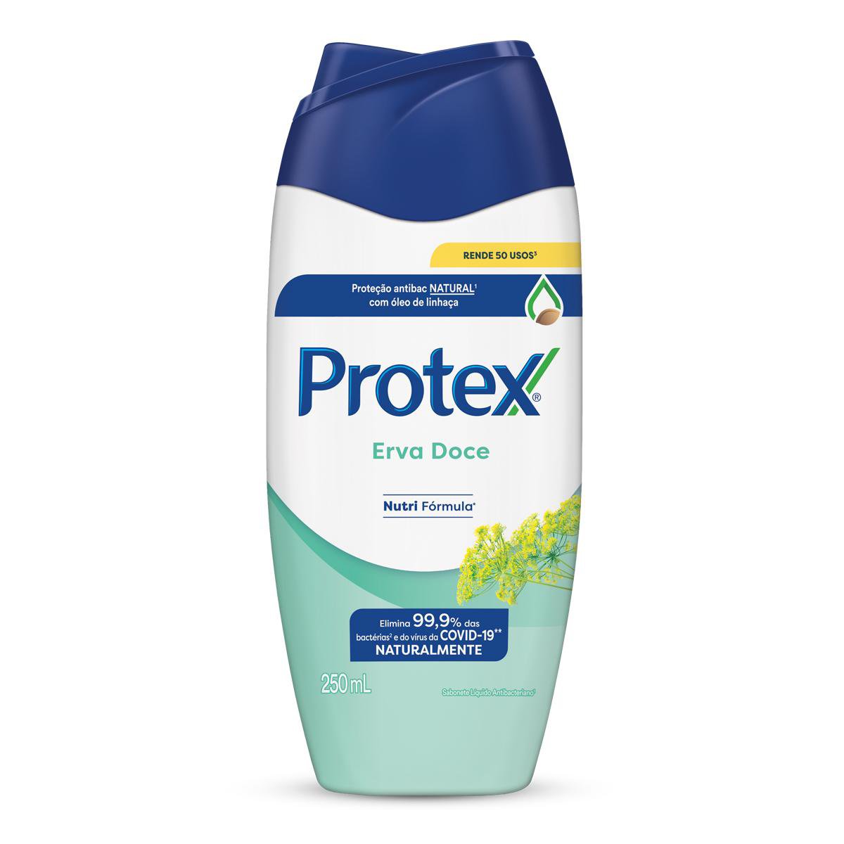 SABONETE LQ PROTEX 250ML ERVA DOCE