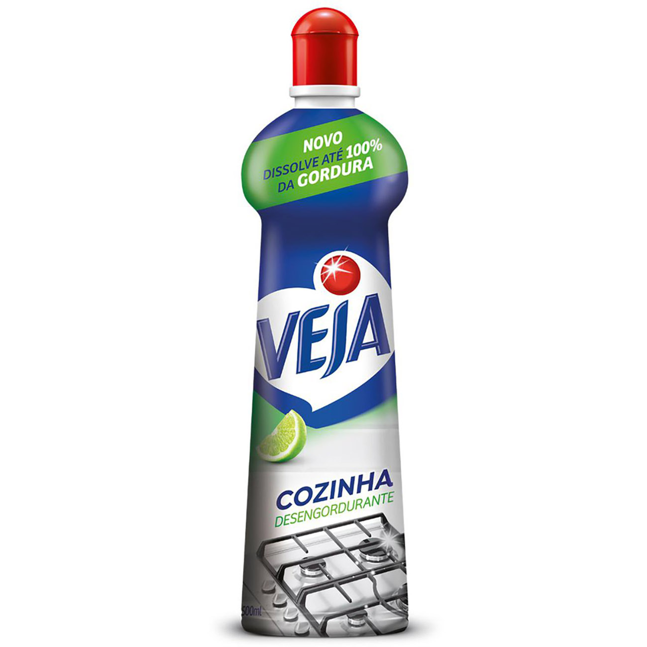 LIMPADOR VEJA DESENGORDURANTE SQUEEZE 500 ML LIMAO COZINHA