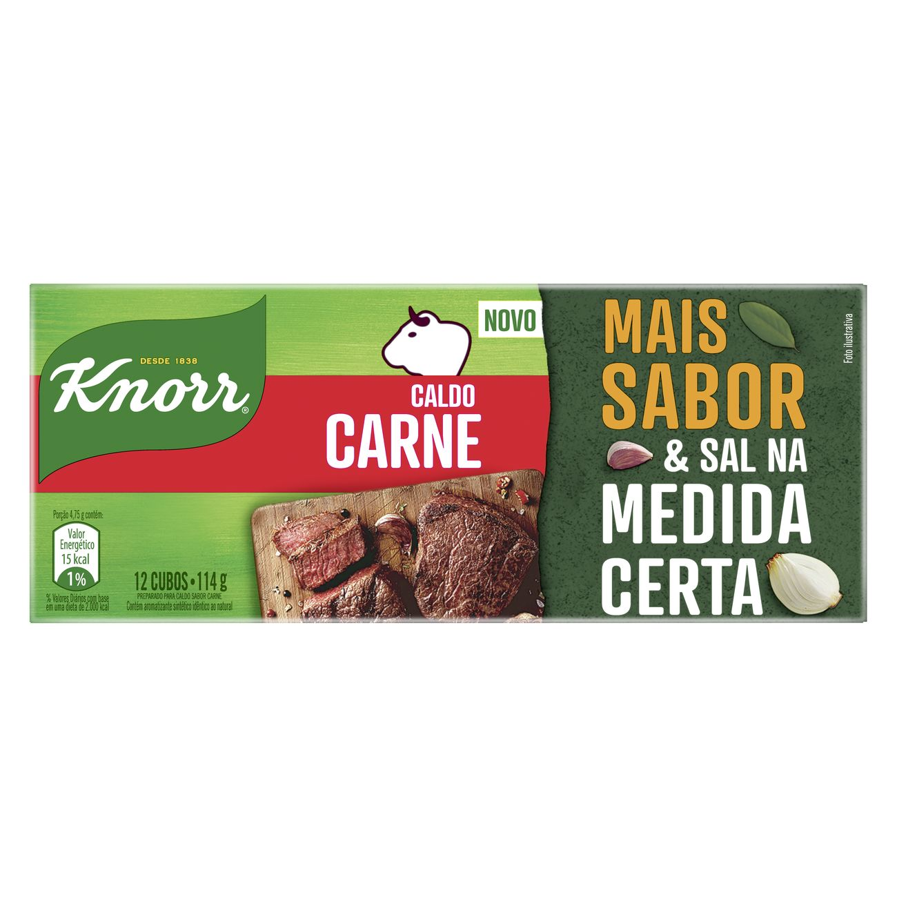 CALDO KNORR 114 G CARNE