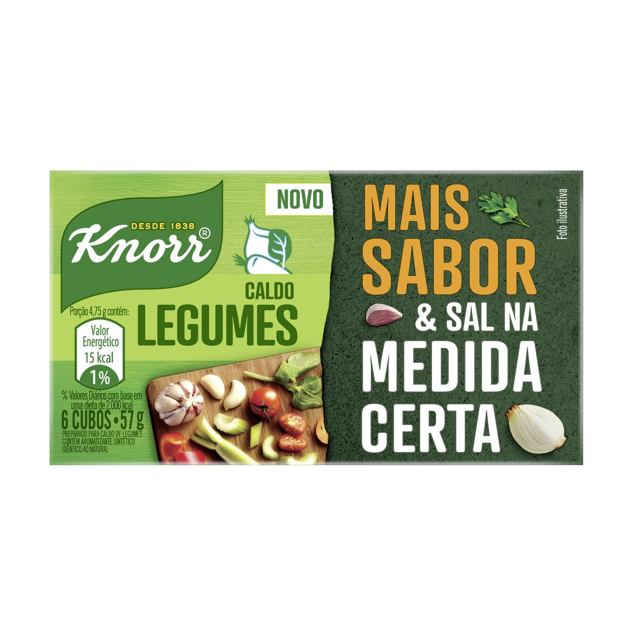CALDO KNORR 57 G LEGUMES