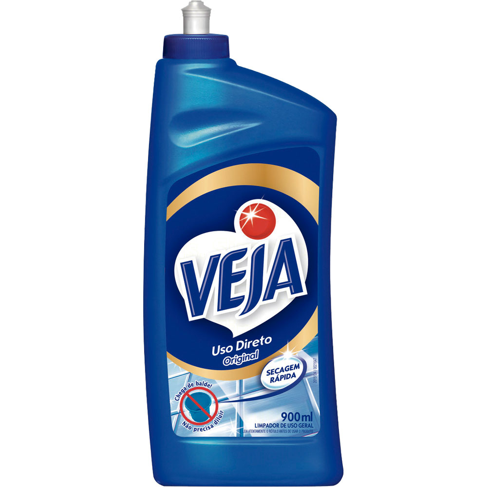 LIMPADOR VEJA U.DIRETO 900 ML ORIGINAL