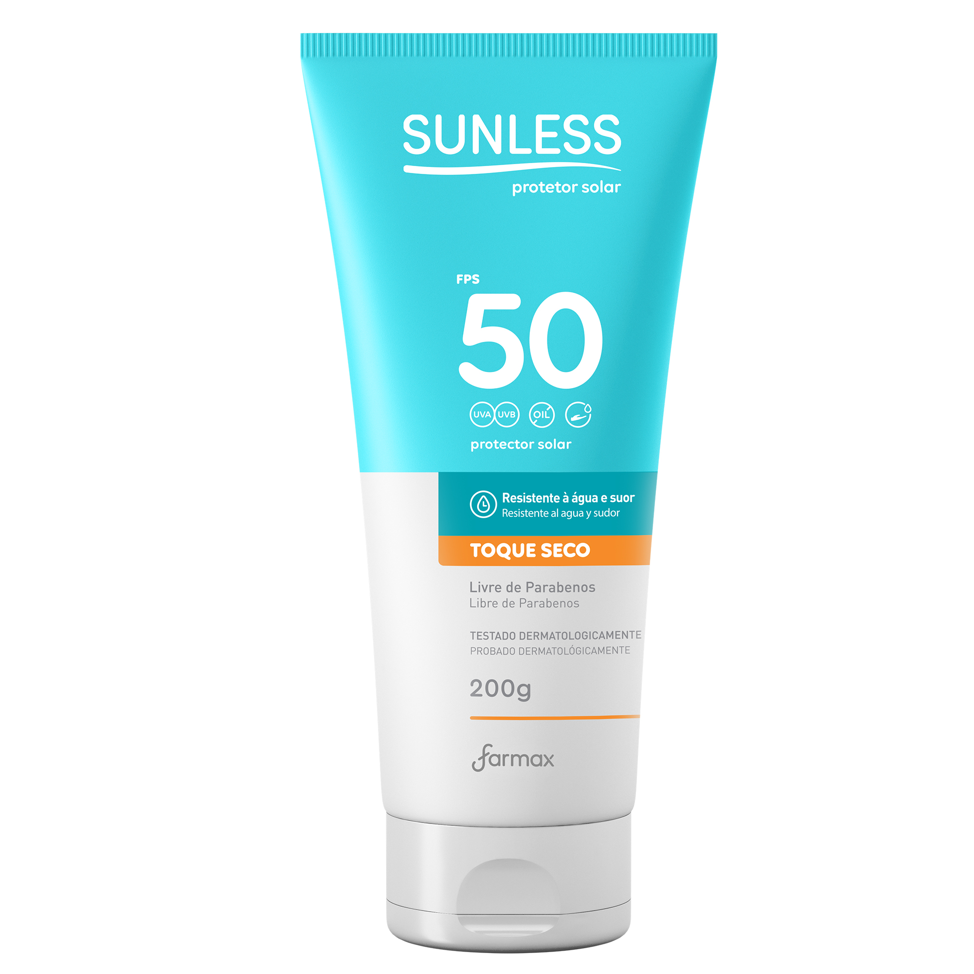 PROTETOR SOLAR SUNLESS FPS50 200G