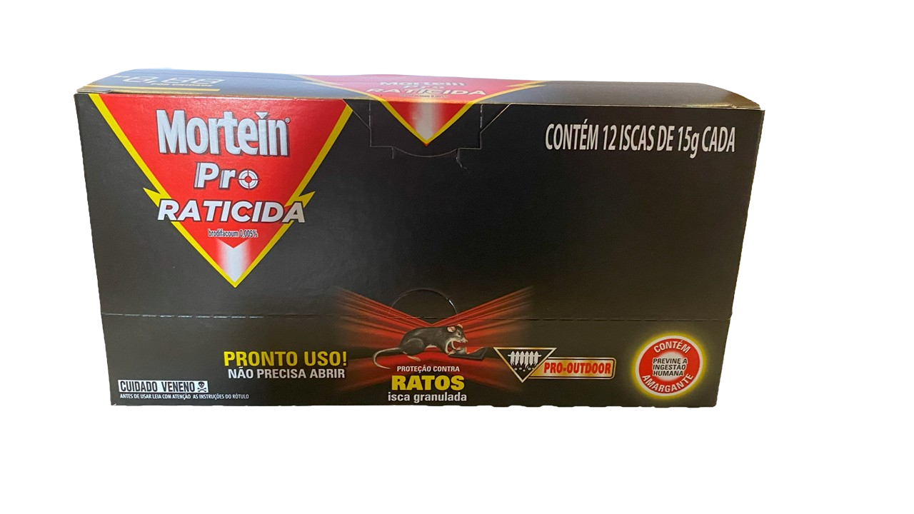 INSETICIDA MORTEIN ISCAS M.RATOS 15 G (DP)