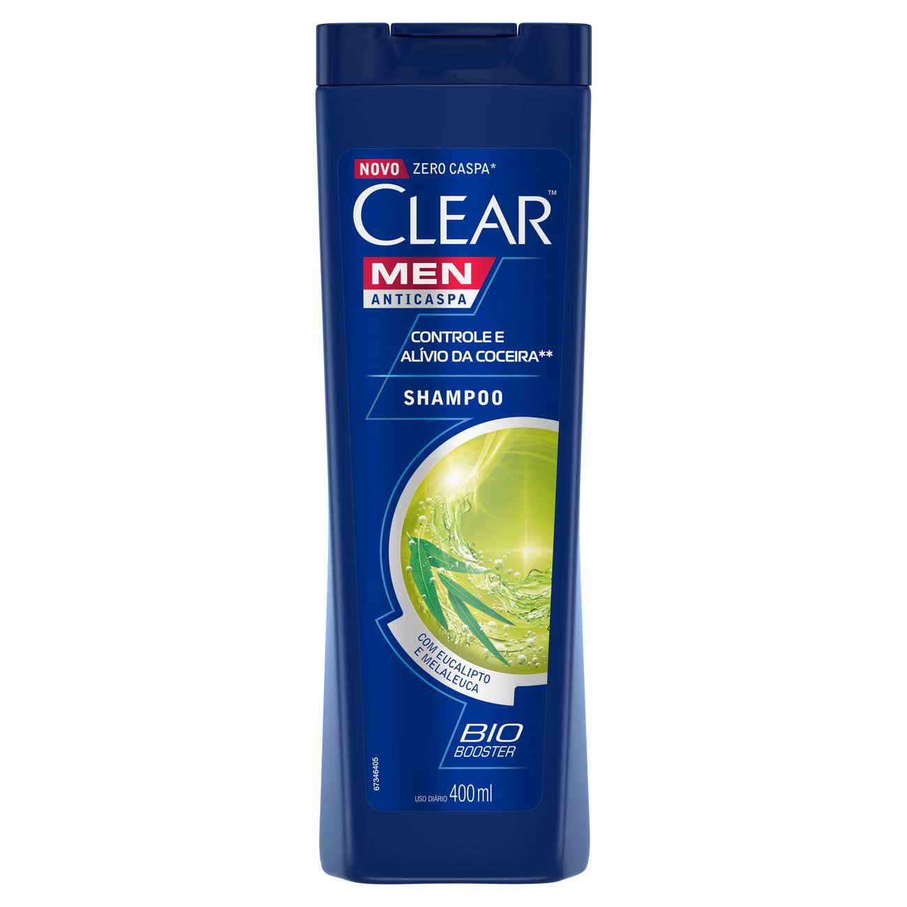 SHAMPOO CLEAR 400ML MEN CONT. COCEIRA
