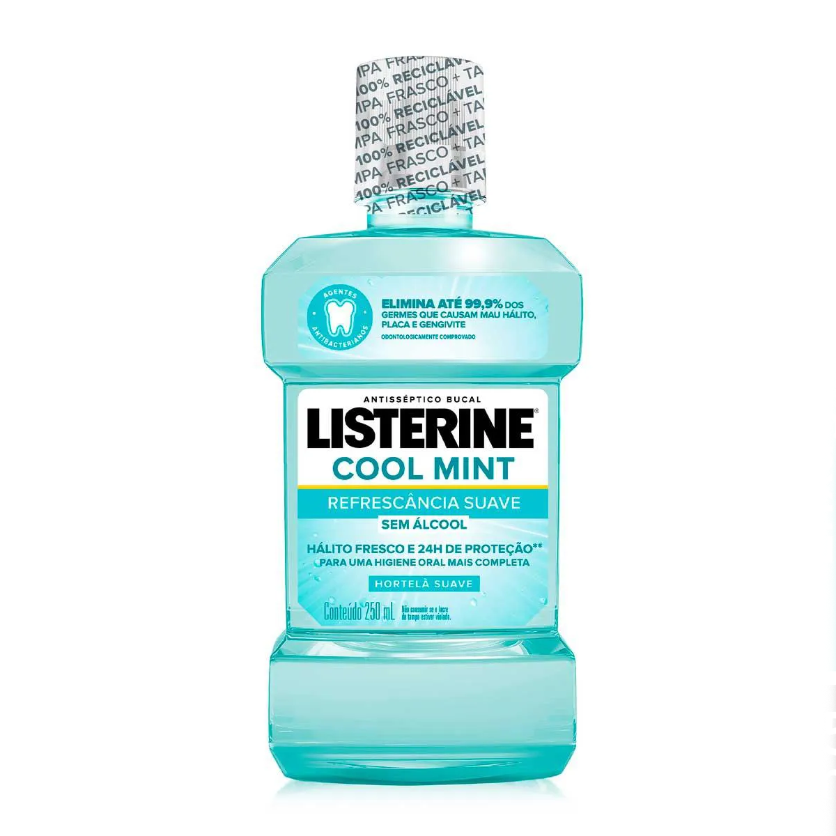 ENXAGUANTE BUCAL LISTERINE 250ML COOL MINT ZERO
