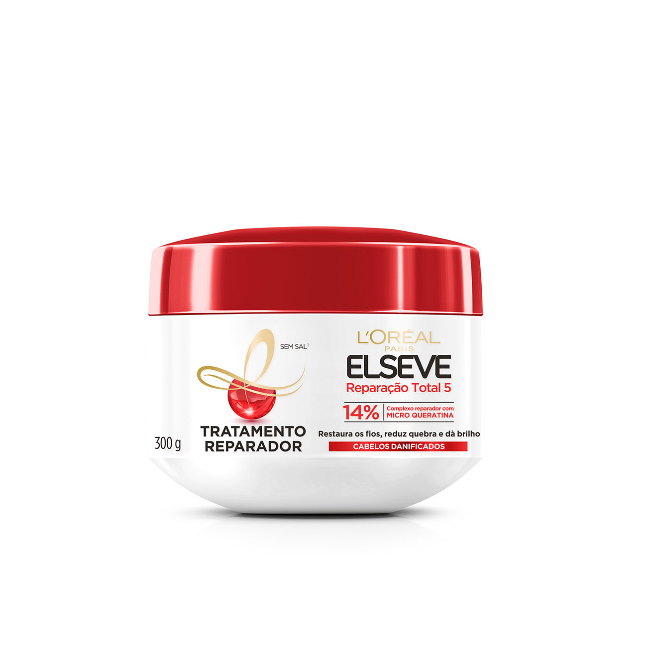 CREME DE TRATAMENTO ELSEVE 300G REPARACAO TOTAL 5