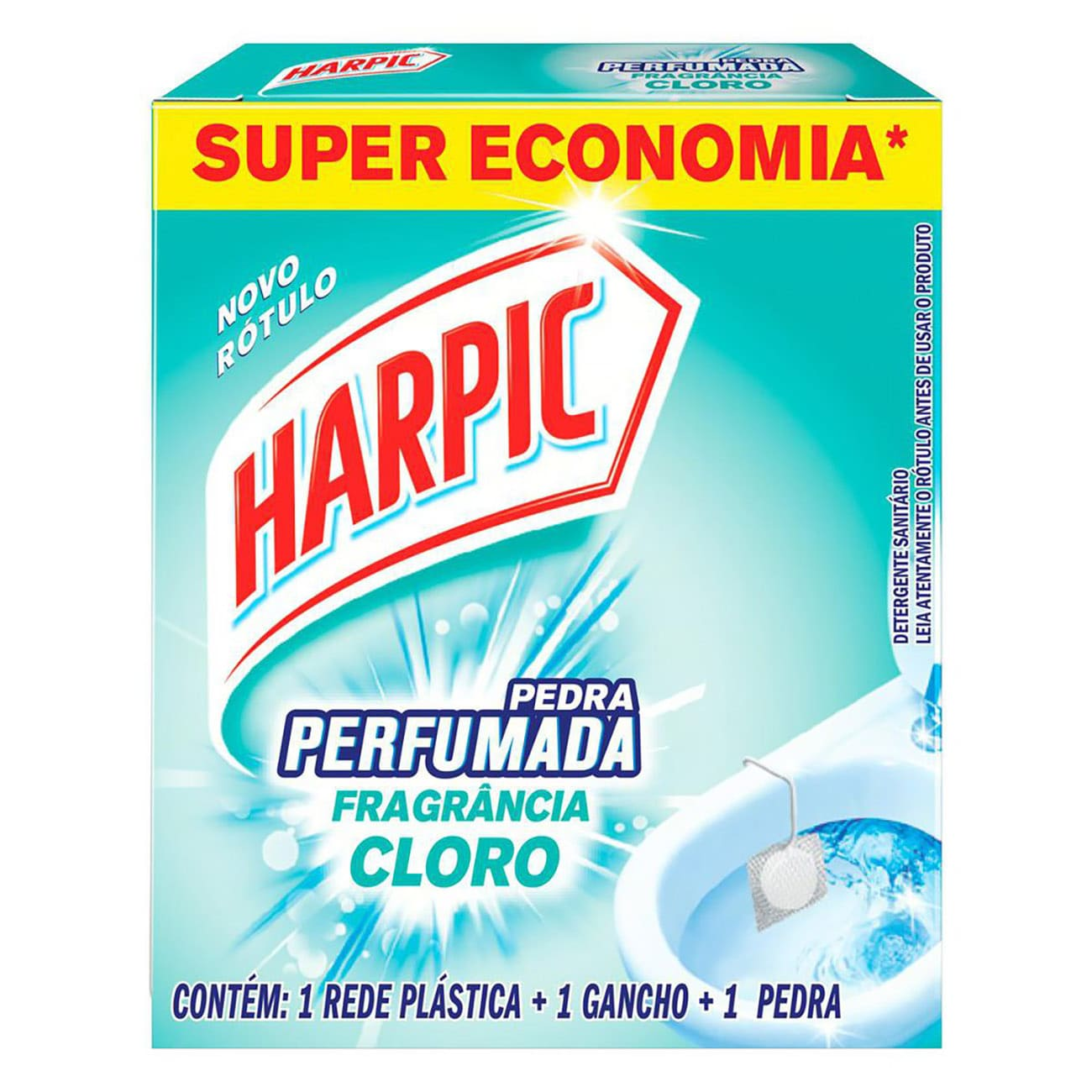 DESINFETANTE HARPIC AR PLUS PEDRA 20G FRESH CLORO
