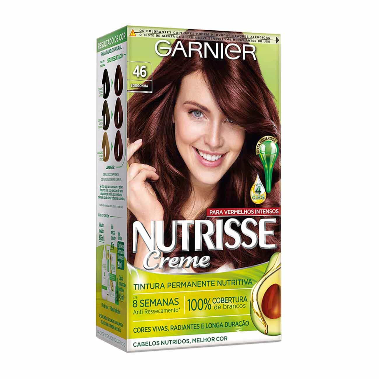 COLORACAO NUTRISSE 46 BORGONHA