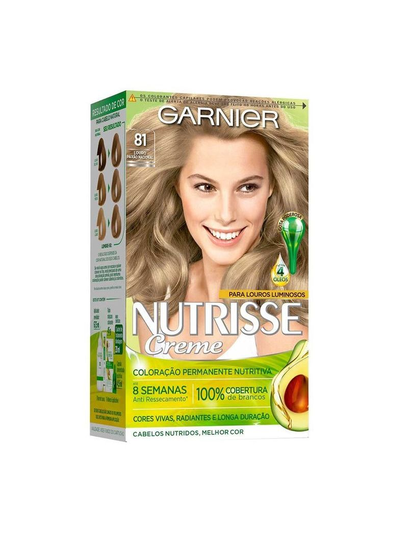 COLORACAO NUTRISSE 81 LOURO PAIXAO
