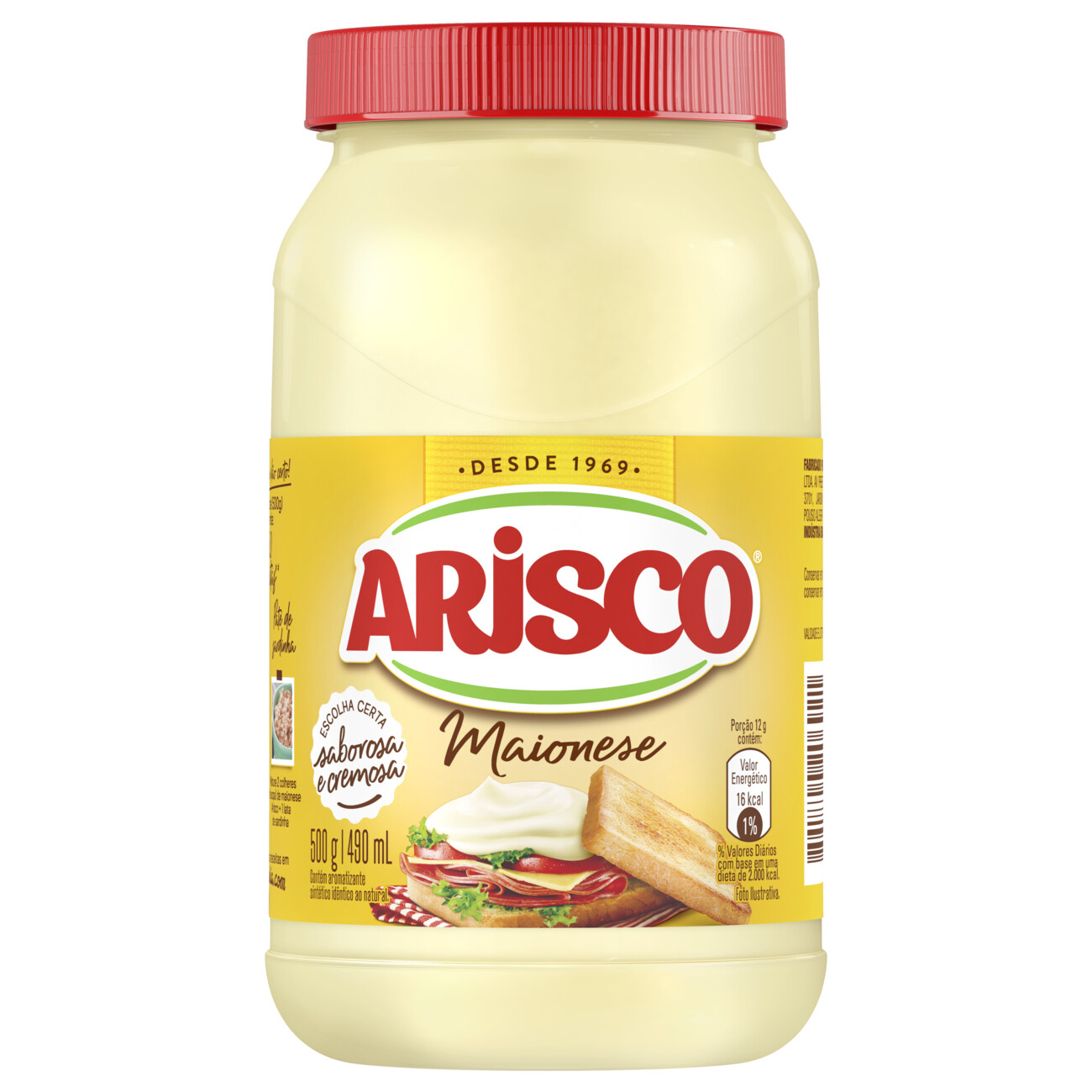 MAIONESE ARISCO 500 G PET