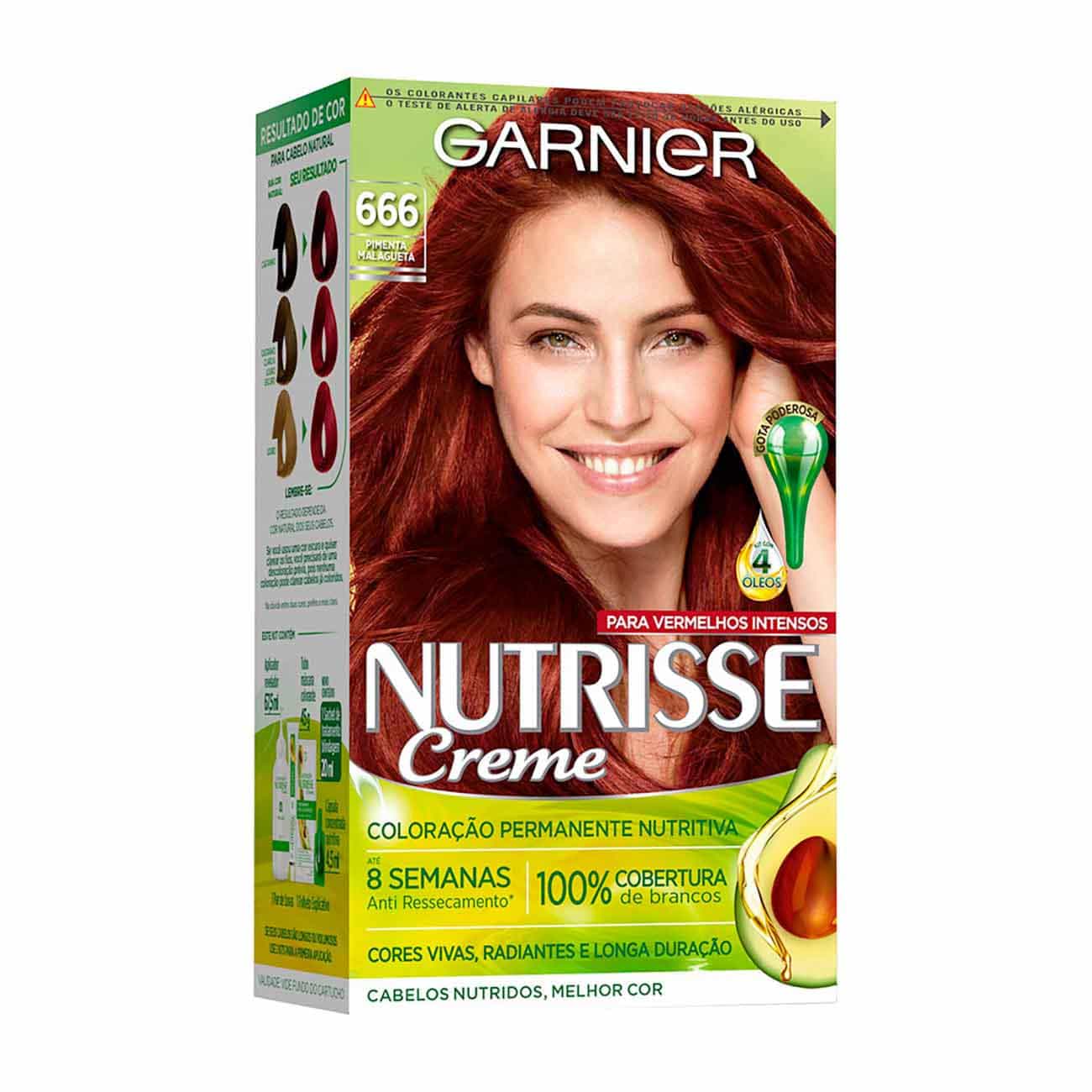 COLORACAO NUTRISSE 666 PIMENTA MALAGUETA