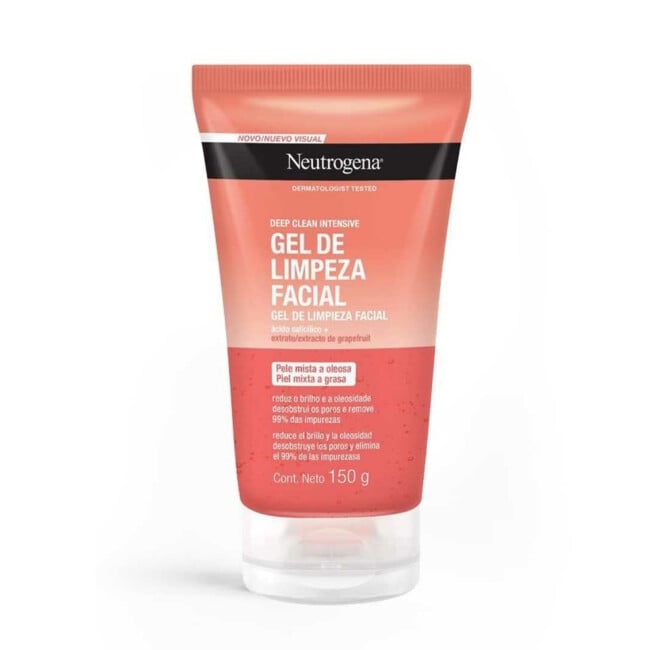 NEUTROGENA LIMP FACIAL 150G SB DEEP CLEAN GRAPEFRU