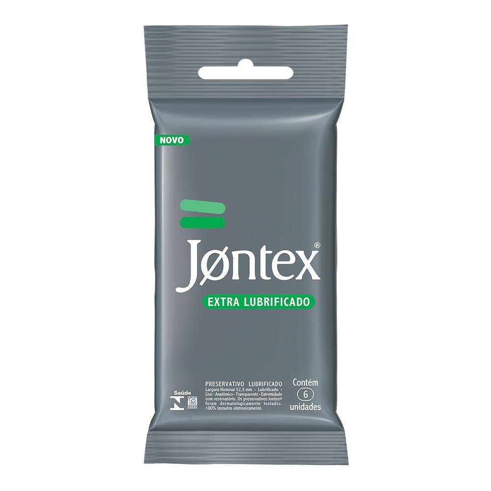 PRESERVATIVO JONTEX LUBRIFICADO C/6 UN COMFORT PLUS