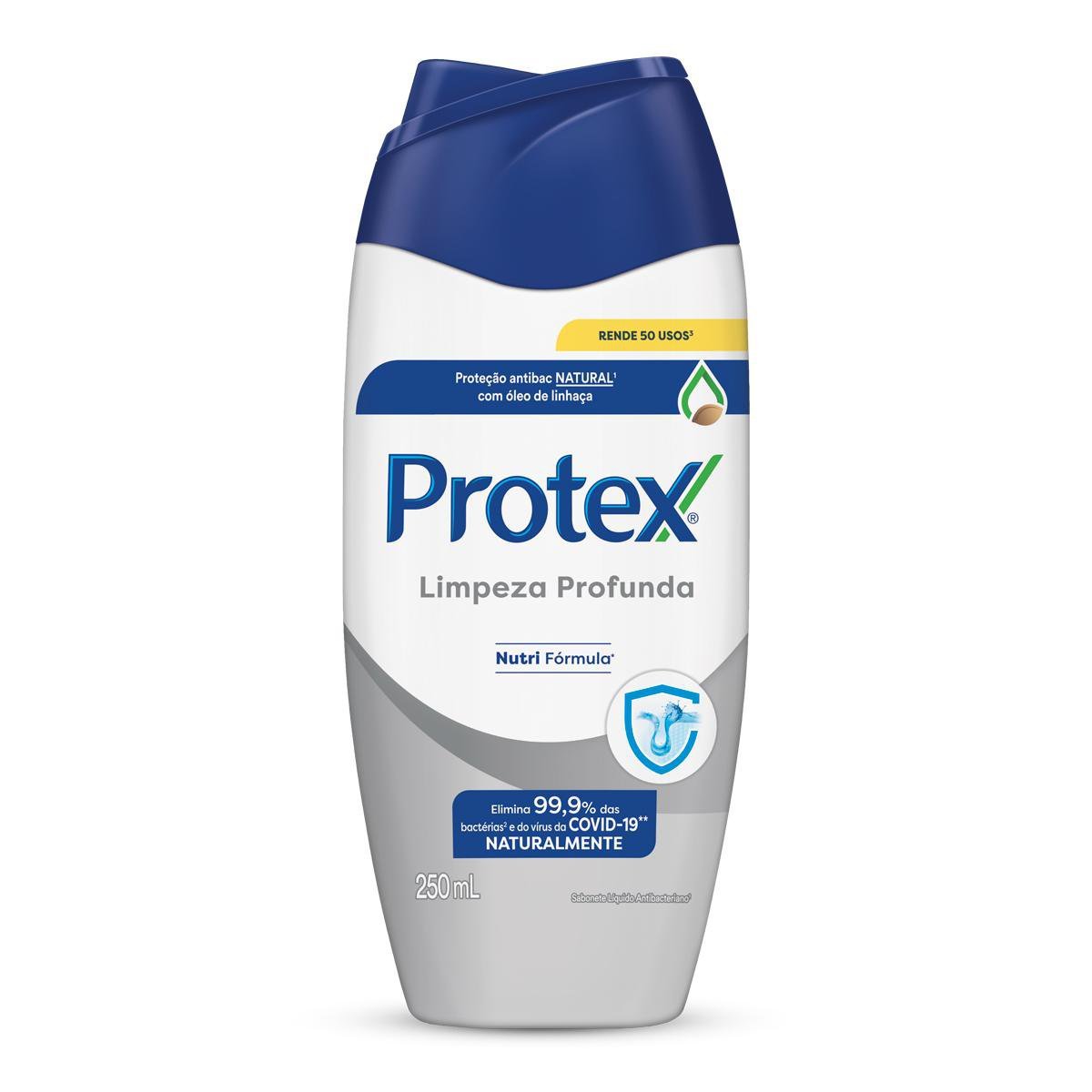 SABONETE LQ PROTEX 250ML LIMPEZA PROFUNDA