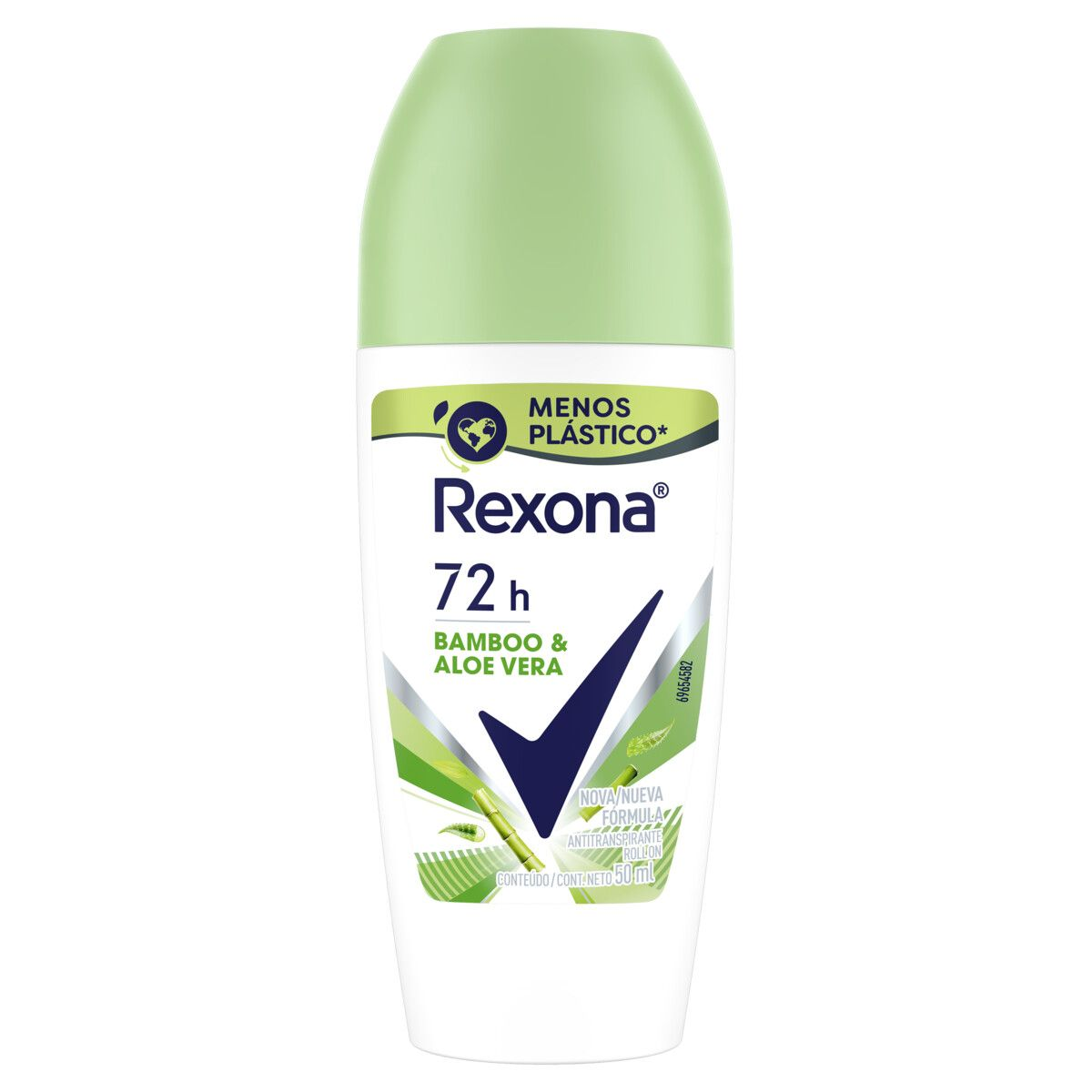 DESODORANTE ROLLON REXONA 50ML FEM BAMBOO