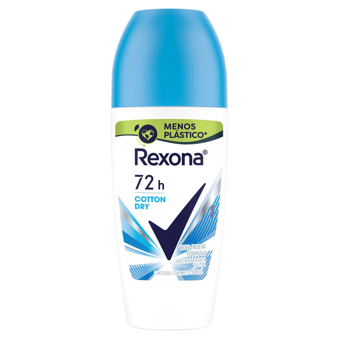 DESODORANTE ROLLON REXONA 50ML FEM COTTON