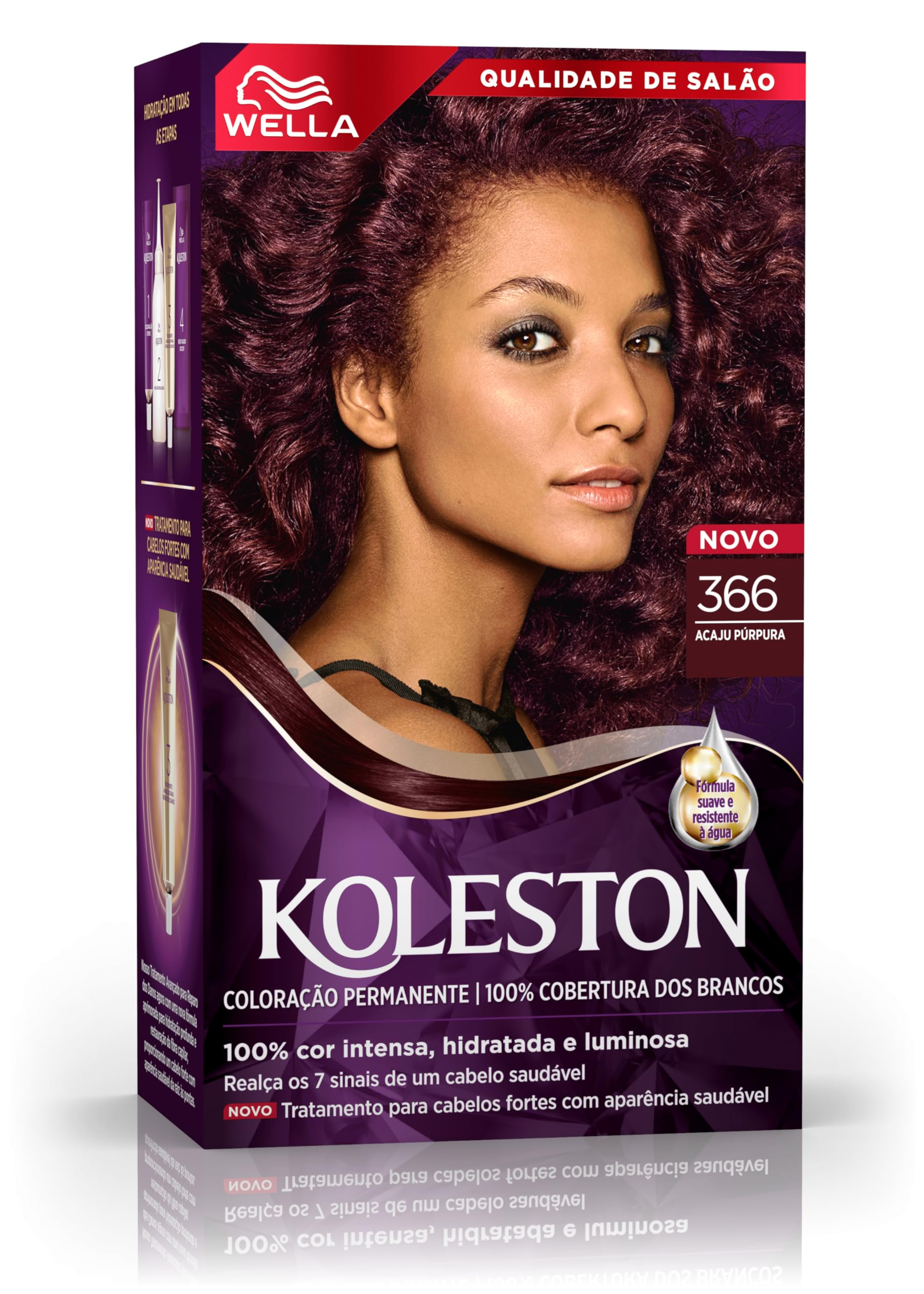 COLORACAO KOLESTON 366 ACAJU PURPURA