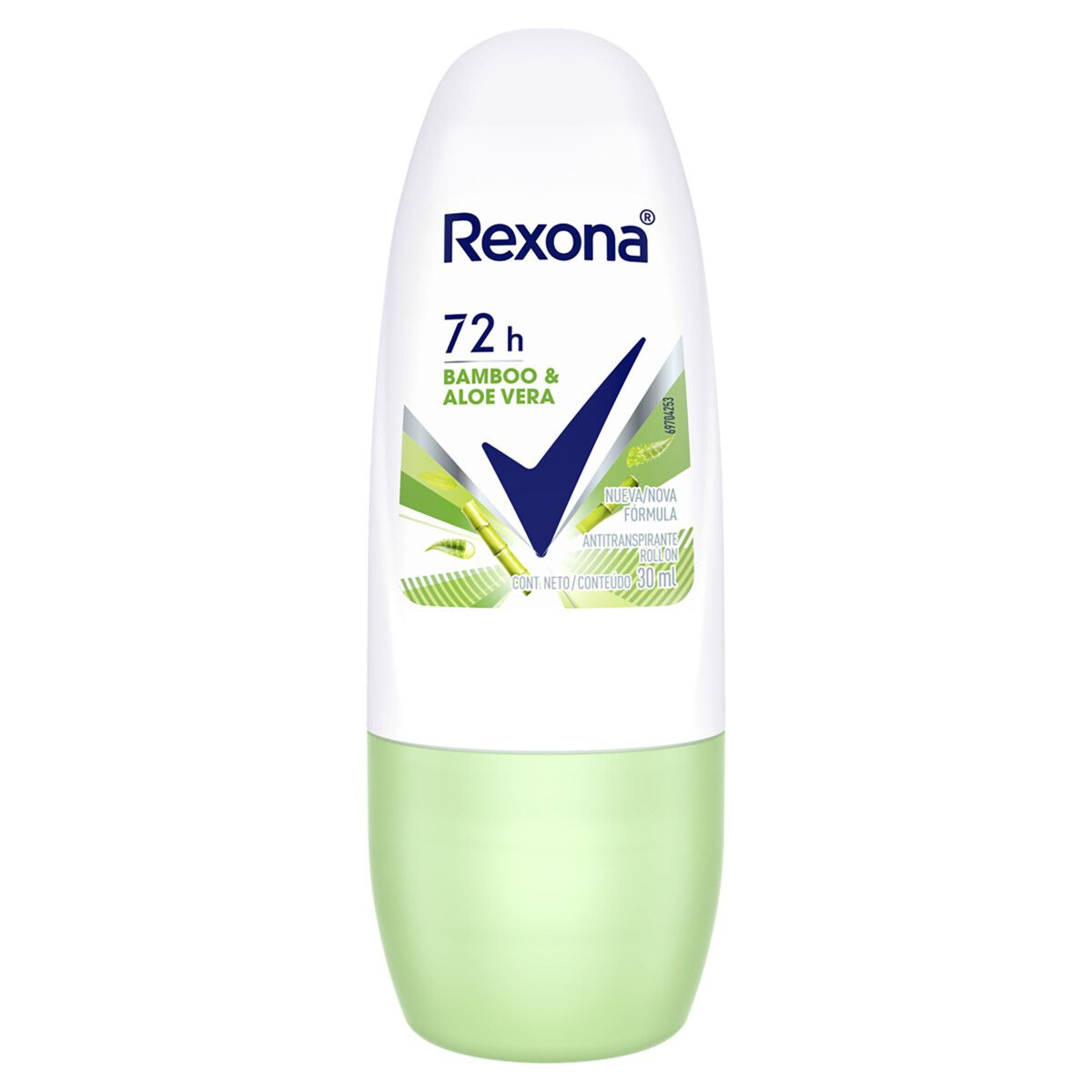DESODORANTE ROLLON REXONA COMPACT 30G FEM BAMBOO