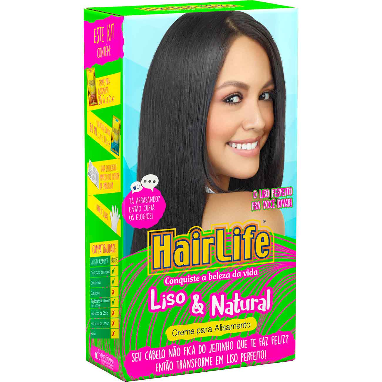 CREME ALIS HAIRLIFE 160G LISO & NATURAL