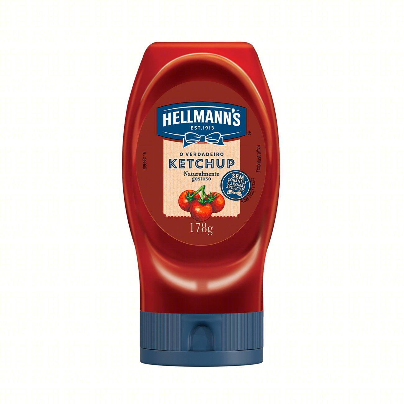 KETCHUP HELLMANN'S 178G TRADICIONAL-SQUEEZE