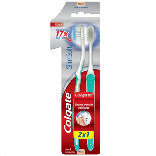 ESCOVA DENTAL COLGATE SLIM MAC BASE UCH L2P1