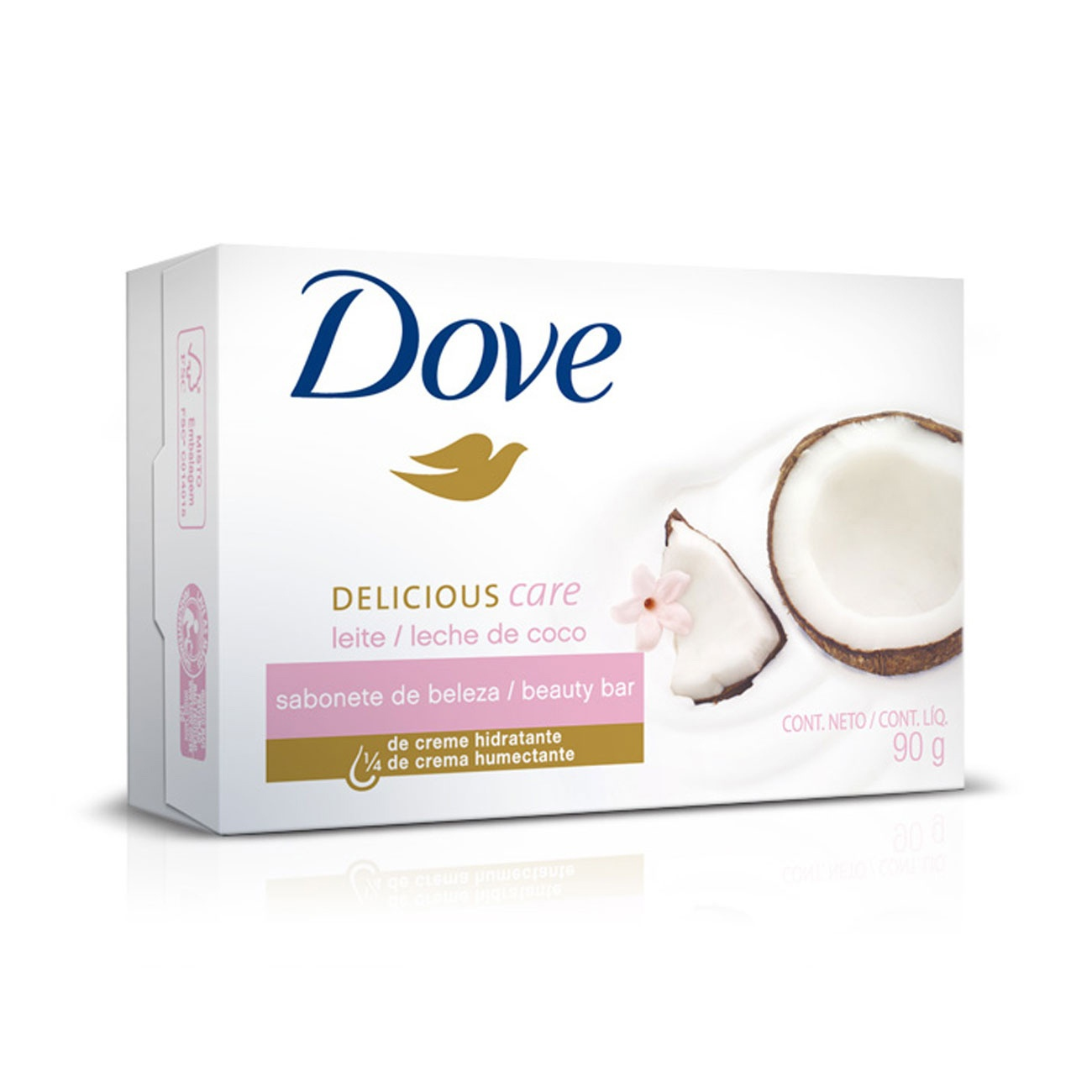 SABONETE DOVE 90G LEITE DE COCO