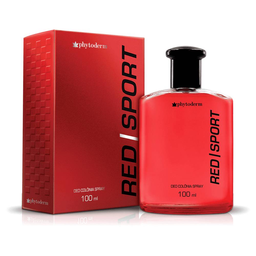 DEO COLONIA PHYTODERM MASC. 100ML. RED SPORT