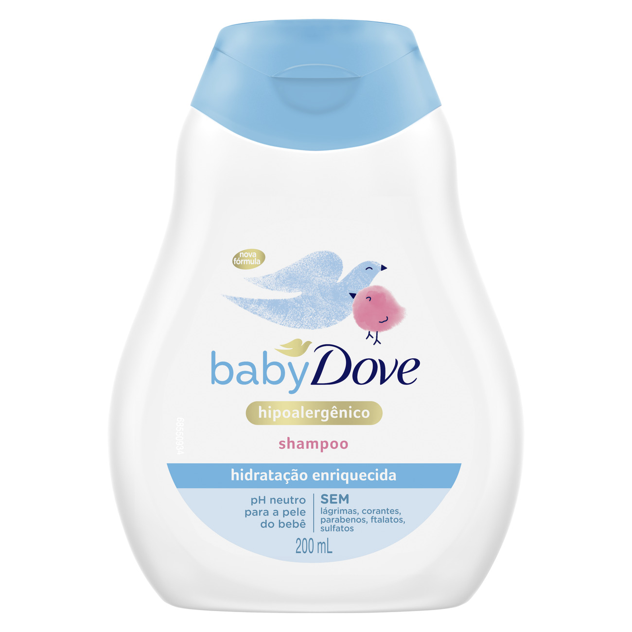 SHAMPOO INF DOVE BABY 200ML HID ENRIQUECIDA