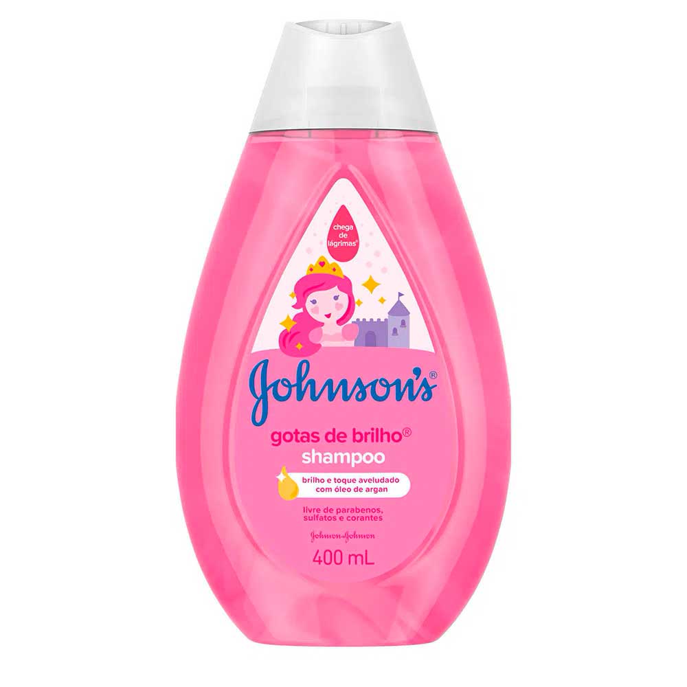 SHAMPOO INF J&J BABY 400ML GOTAS DE BRILHO