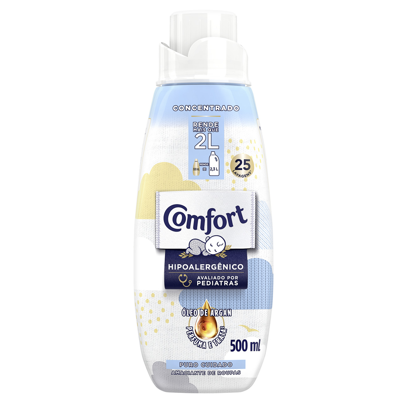 AMACIANTE COMFORT CONC. 500 ML PURO CUIDADO