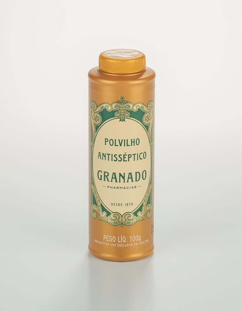 TALCO POLVILHO GRANADO ANTISSEPTICO 100G TRADICIONAL
