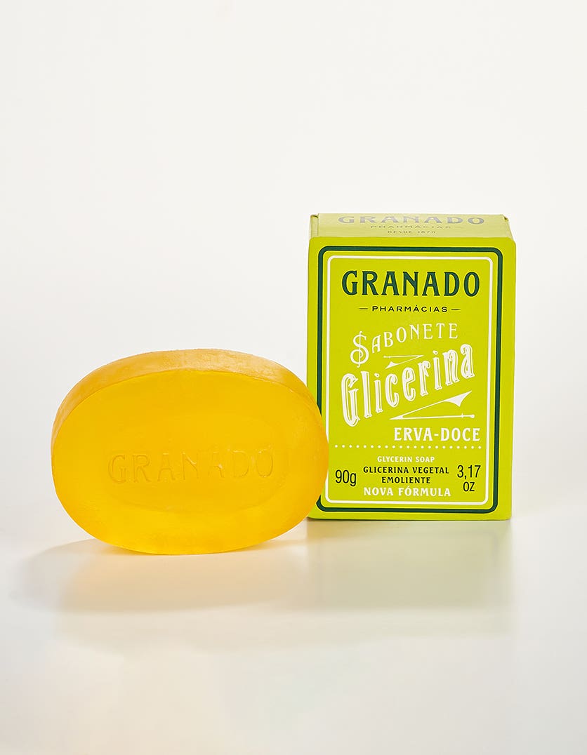 SABONETE GRANADO GLICERINA 90G E ERVA-DOCE