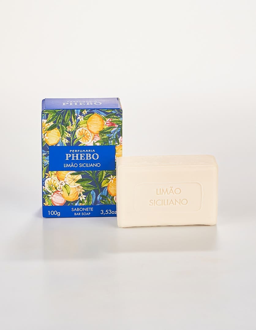 SABONETE PHEBO CREMOSO 100G LIMAO SICILIANO