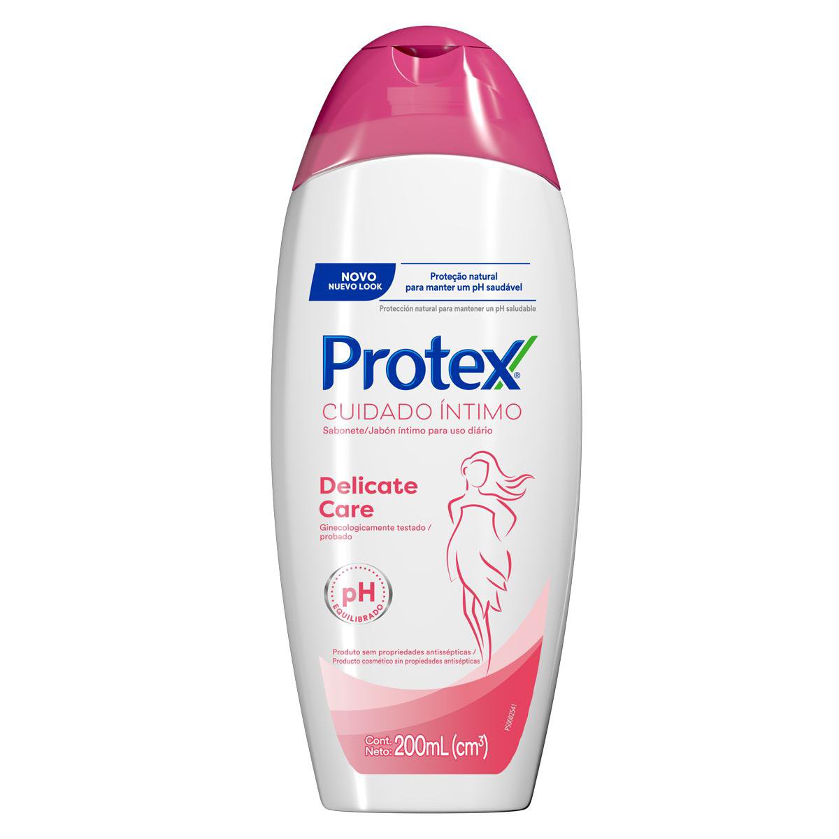 SABONETE LIQUIDO INTIMO PROTEX 200ML DELICATE CARE