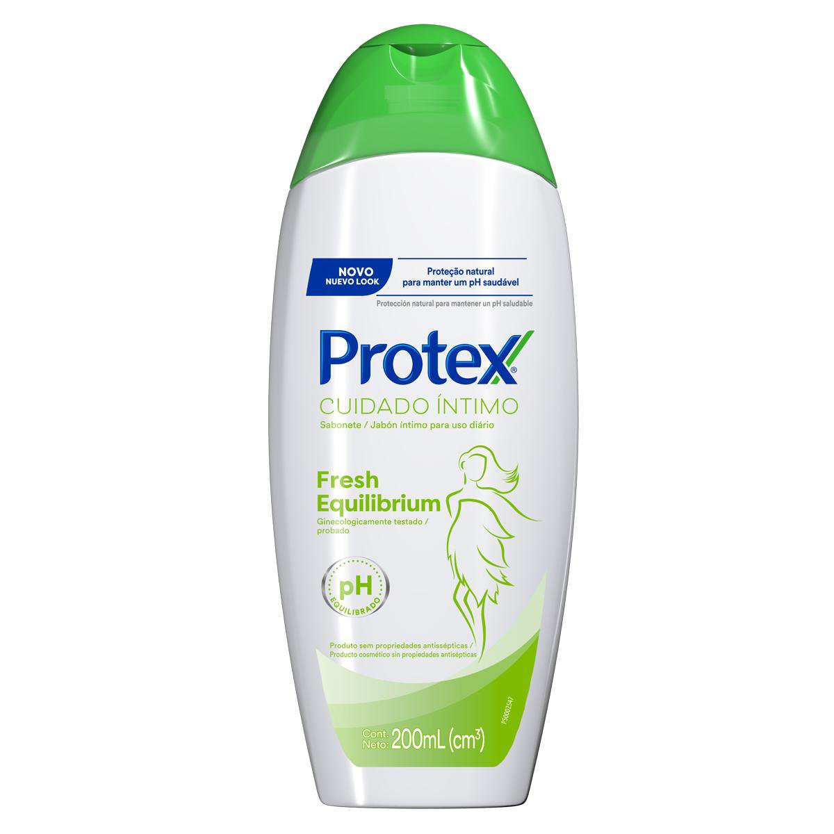 SABONETE LIQUIDO INTIMO PROTEX 200ML FRESH EQUILIBRIUM