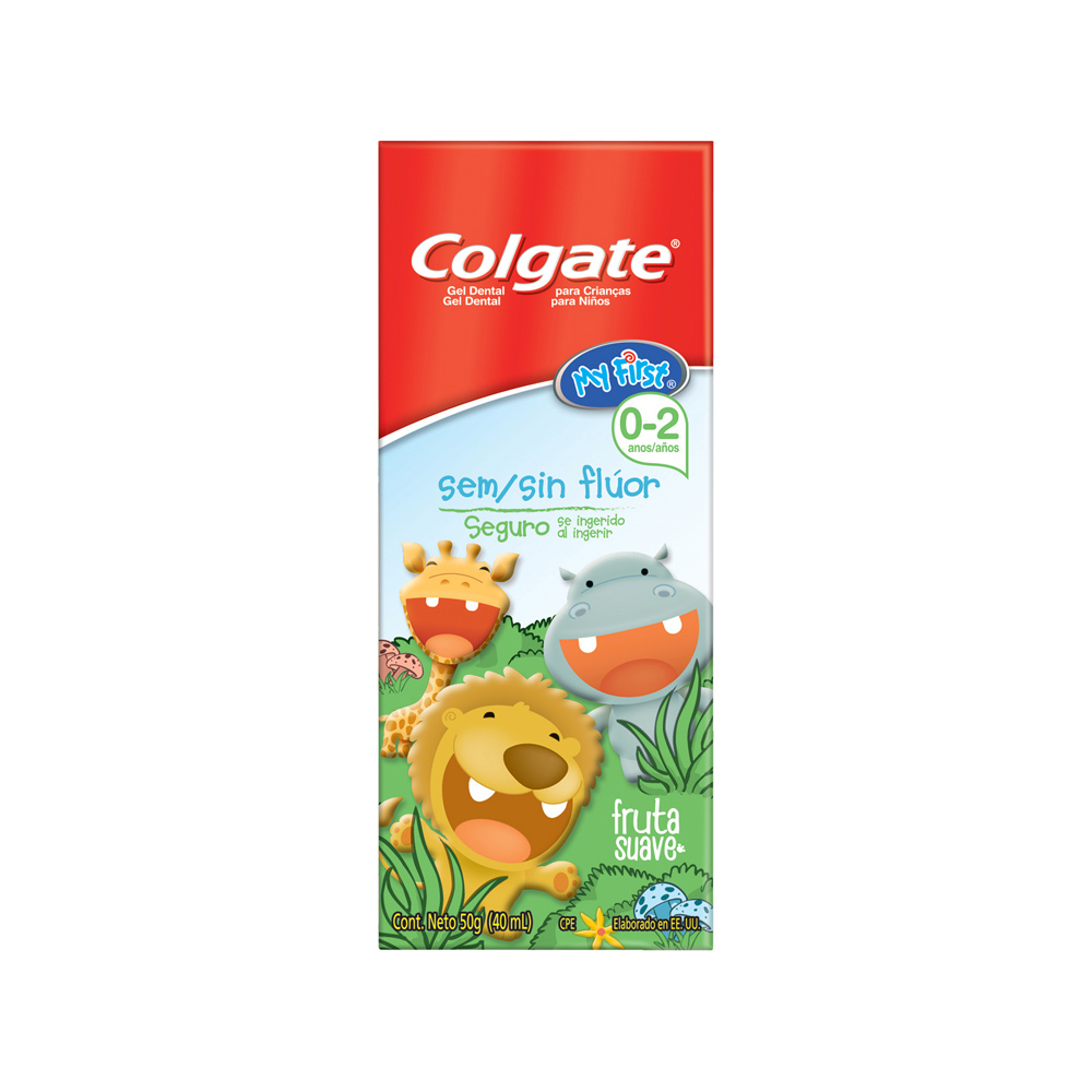 CREME DENTAL BABY COLGATE SEM FLUOR 50G PRIMEIROS DENTINHOS