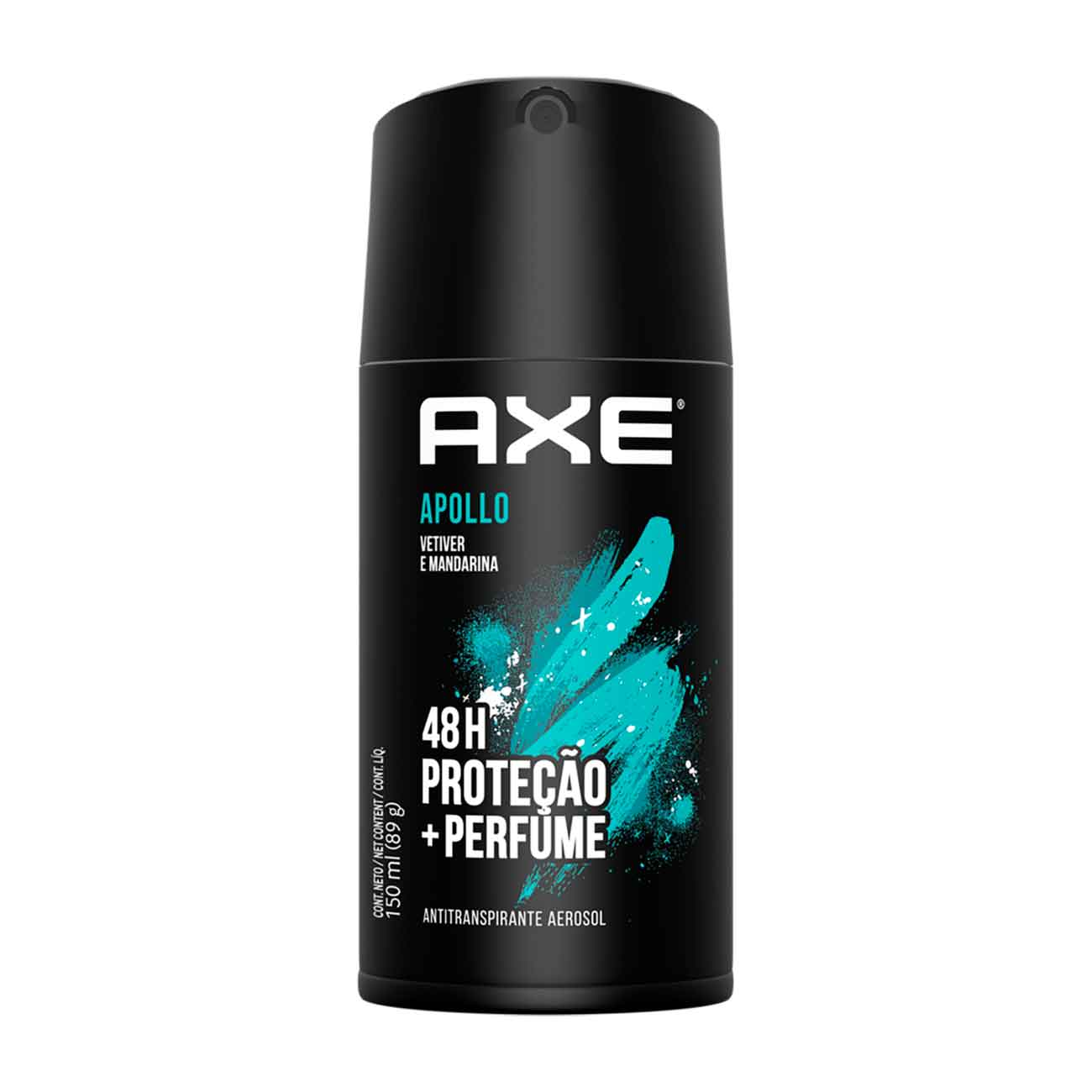 DESODORANTE AEROSOL AXE 89G 48H APOLLO