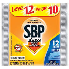 INSETICIDA SBP ELET.12HS REFIL PROM. L12 P10
