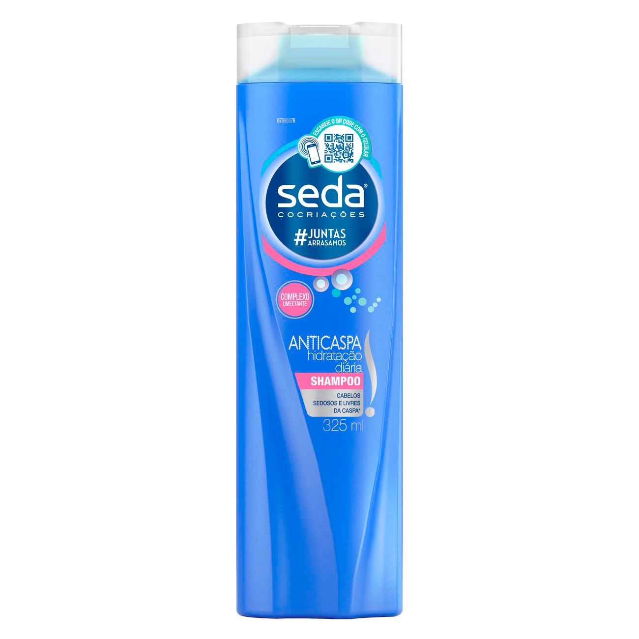 SHAMPOO SEDA 325ML ANTICASPA HIDRATAÇÃO DIARIA